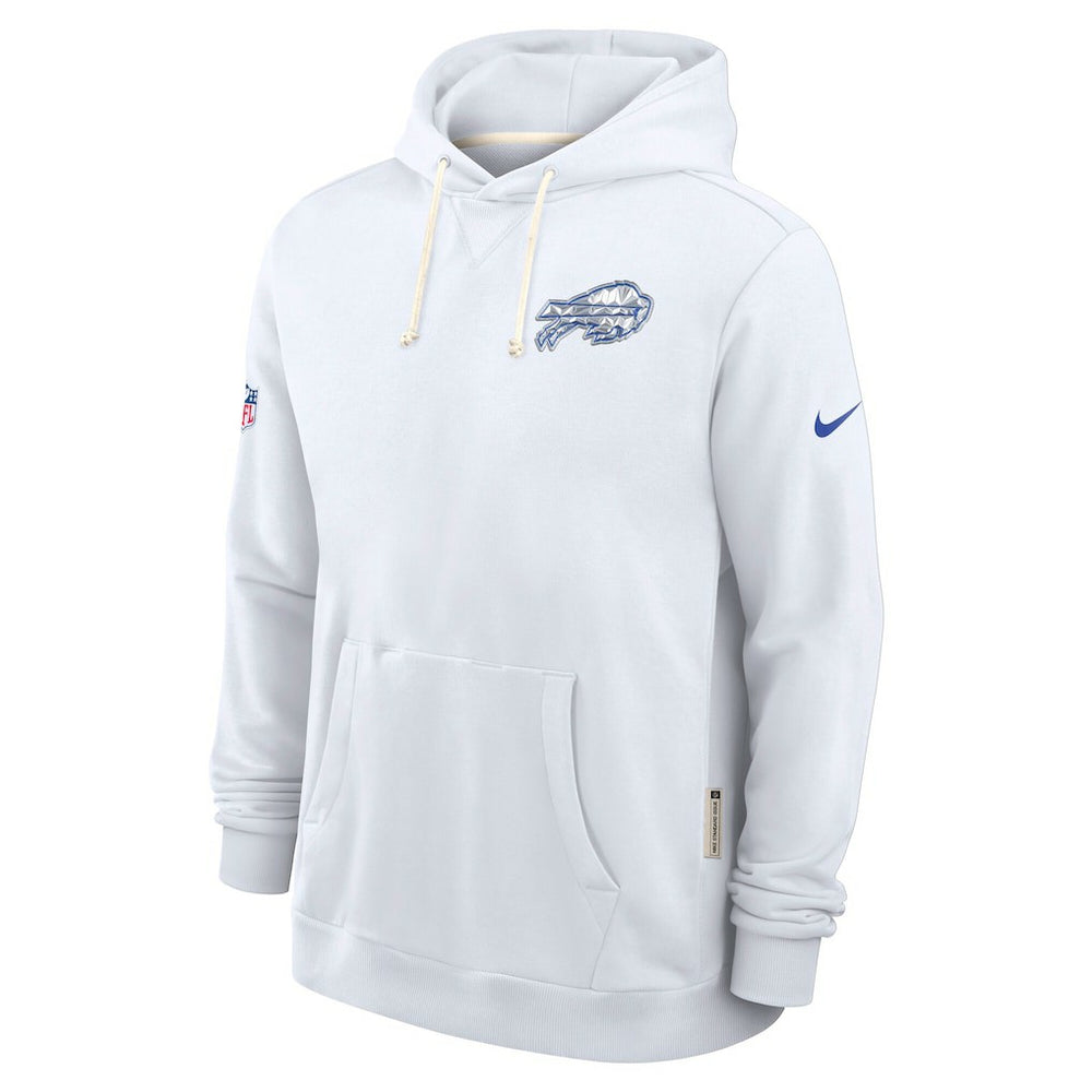 Buffalo Bills 2025 Rivalries Collection Standard Issue Sideline Dri-FIT Hoodie White - Nike