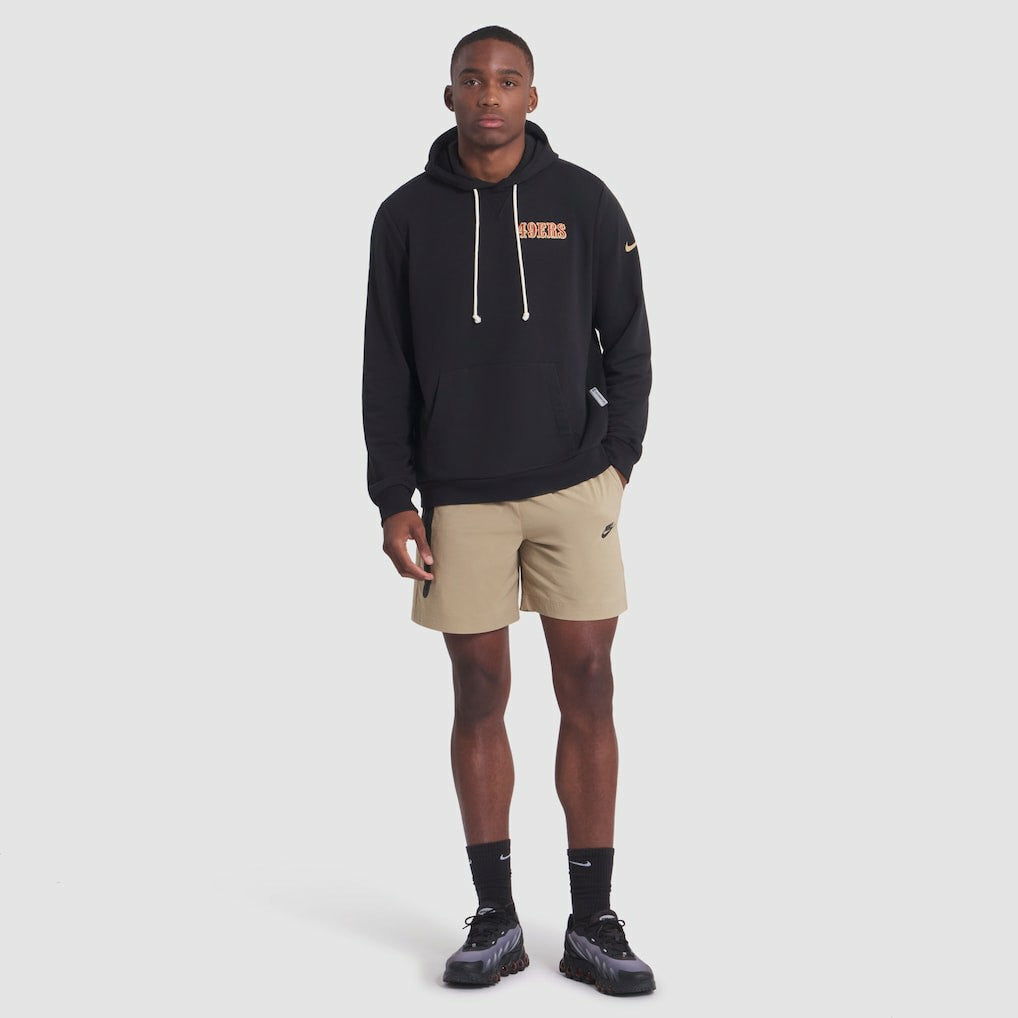 San Francisco 49ers 2025 Rivalries Collection Standard Issue Sideline Dri-FIT Hoodie Black - Nike