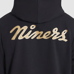 San Francisco 49ers 2025 Rivalries Collection Standard Issue Sideline Dri-FIT Hoodie Black - Nike