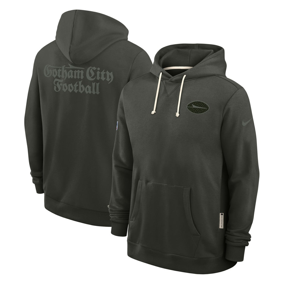 New York Jets 2025 Rivalries Collection Standard Issue Sideline Dri-FIT Hoodie Gotham Green - Nike