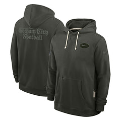 New York Jets 2025 Rivalries Collection Standard Issue Sideline Dri-FIT Hoodie Gotham Green - Nike