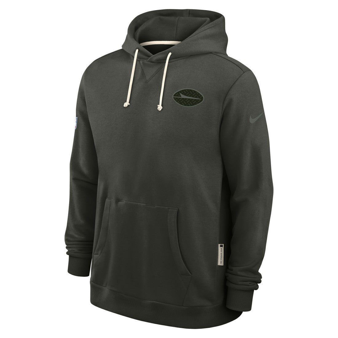New York Jets 2025 Rivalries Collection Standard Issue Sideline Dri-FIT Hoodie Gotham Green - Nike