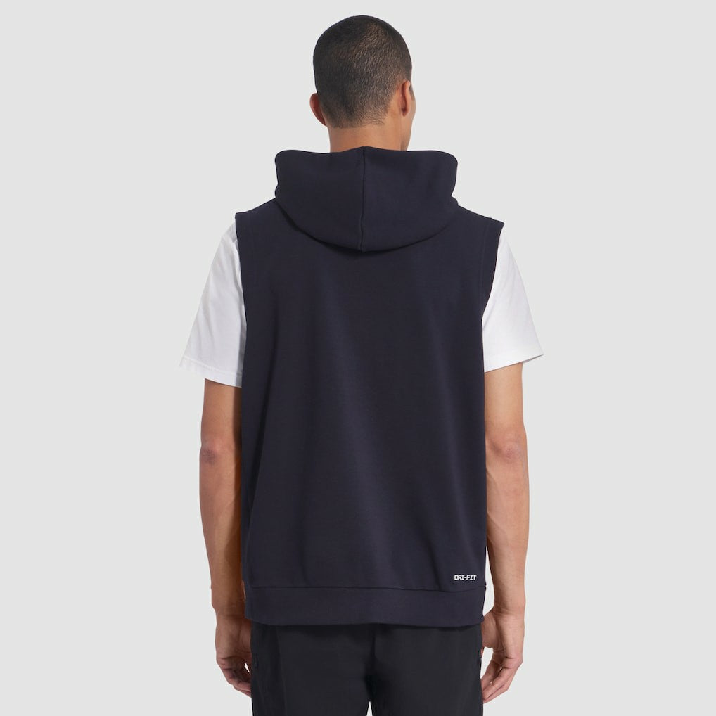 Los Angeles Rams 2025 Rivalries Collection Standard Issue Sideline Dri-FIT Sleeveless Hoodie Midnight Blue - Nike