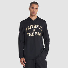 San Francisco 49ers 2025 Rivalries Collection Sideline Dri-FIT Long Sleeve Hoodie T-Shirt Black - Nike
