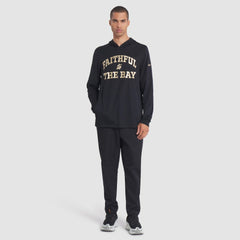 San Francisco 49ers 2025 Rivalries Collection Sideline Dri-FIT Long Sleeve Hoodie T-Shirt Black - Nike