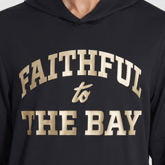 San Francisco 49ers 2025 Rivalries Collection Sideline Dri-FIT Long Sleeve Hoodie T-Shirt Black - Nike