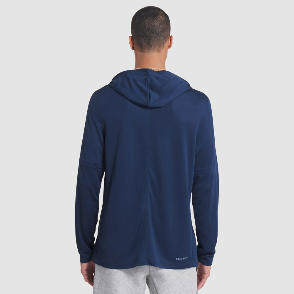 Seattle Seahawks 2025 Rivalries Collection Sideline Dri-FIT Long Sleeve Hoodie T-Shirt College Navy - Nike
