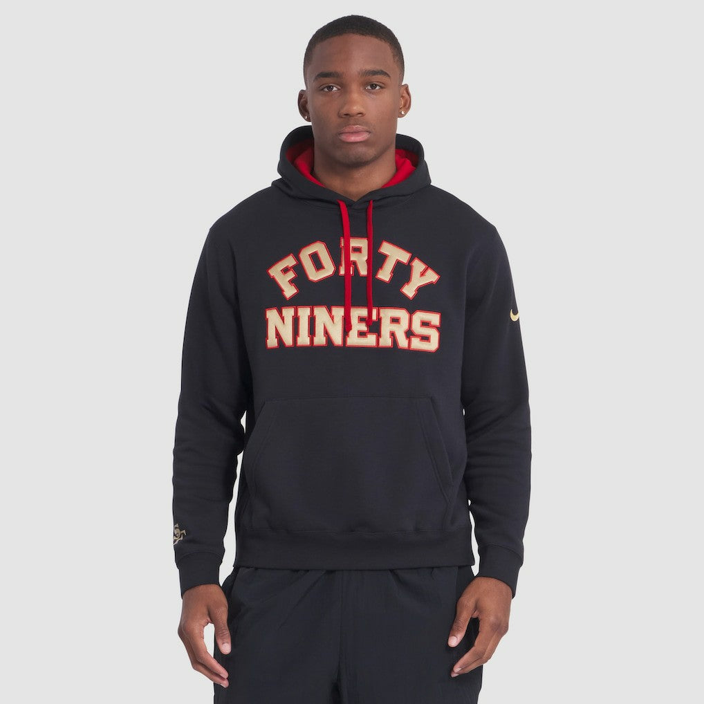 San Francisco 49ers 2025 Rivalries Collection Club Hoodie Black - Nike