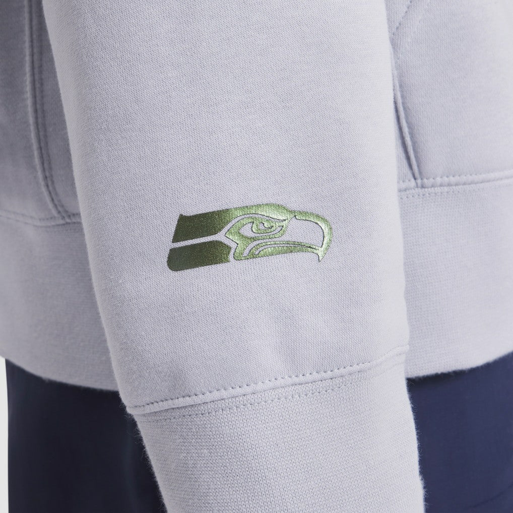 Seattle Seahawks 2025 Rivalries Collection Club Hoodie Wolf Gray - Nike