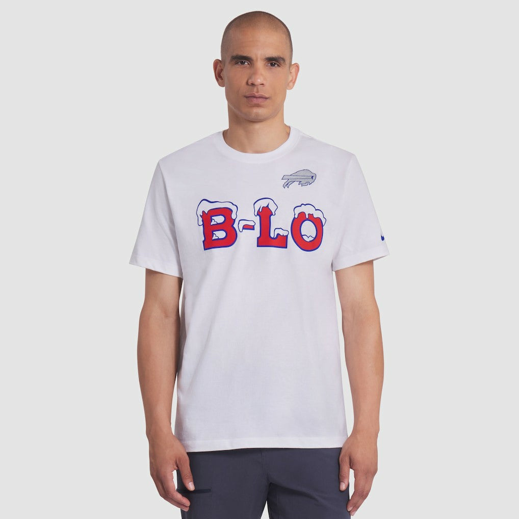 Buffalo Bills 2025 Rivalries Collection Essential T-Shirt White - Nike