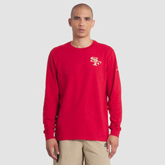 San Francisco 49ers 2025 Rivalries Collection Essential Long Sleeve T-Shirt Scarlet - Nike