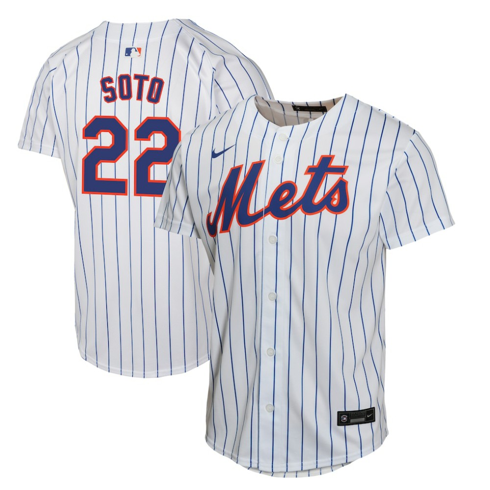 Juan Soto New York Mets Nike Youth Home Game Player Jersey On Sale