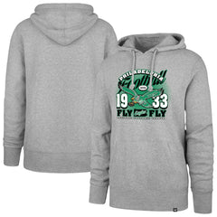 Philadelphia Eagles '47 Regional Headline Pullover Hoodie Gray - 47 brand