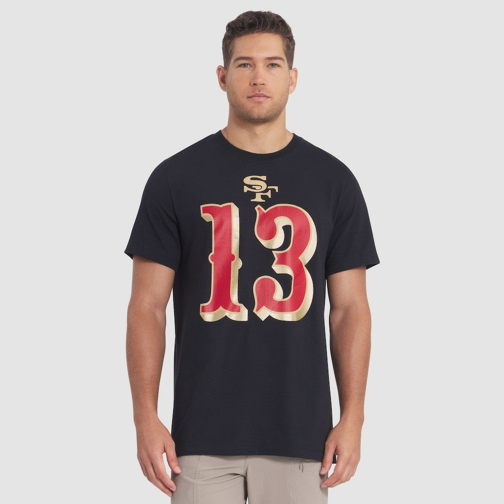 Brock Purdy San Francisco 49ers 2025 Rivalries Collection Player Name & Number T-Shirt Black - Nike