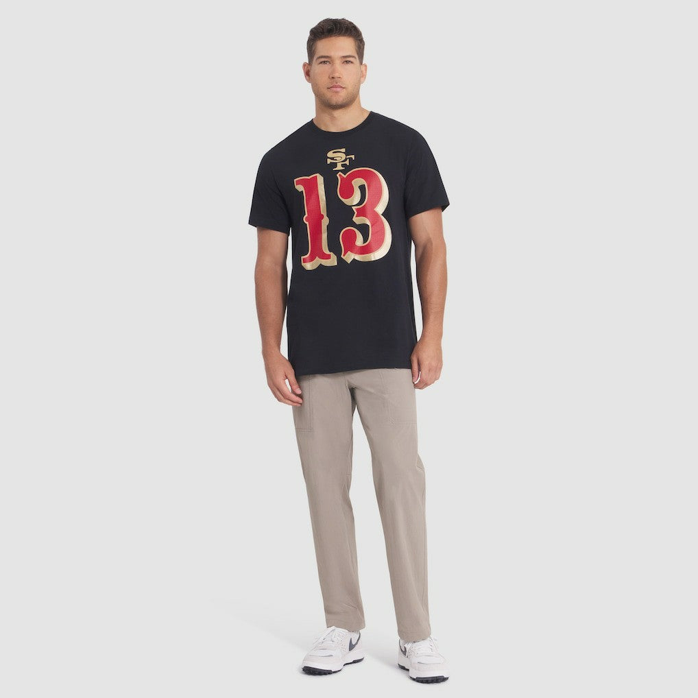 Brock Purdy San Francisco 49ers 2025 Rivalries Collection Player Name & Number T-Shirt Black - Nike