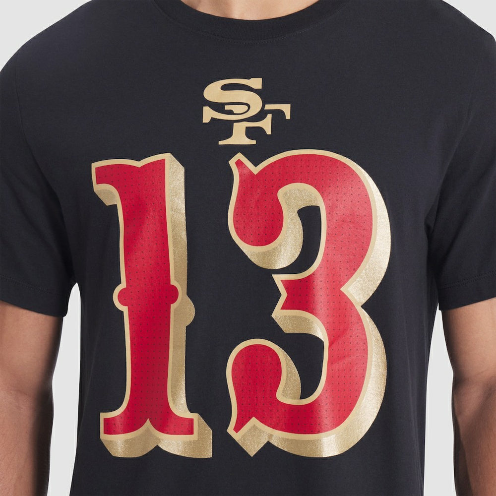 Brock Purdy San Francisco 49ers 2025 Rivalries Collection Player Name & Number T-Shirt Black - Nike