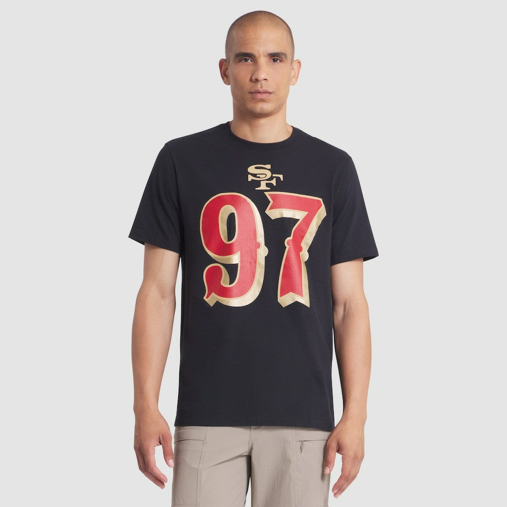 Nick Bosa San Francisco 49ers 2025 Rivalries Collection Player Name & Number T-Shirt Black - Nike