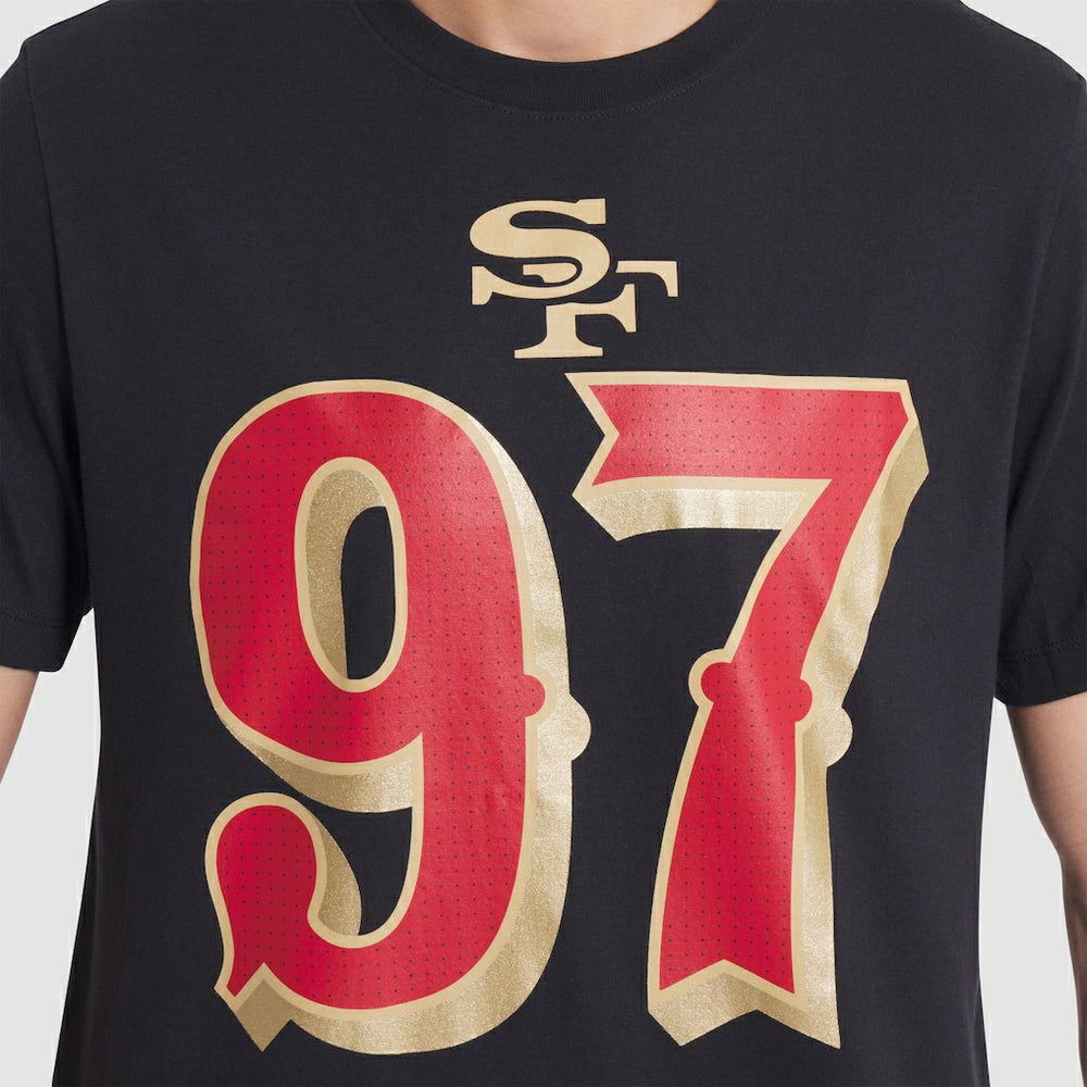 Nick Bosa San Francisco 49ers 2025 Rivalries Collection Player Name & Number T-Shirt Black - Nike