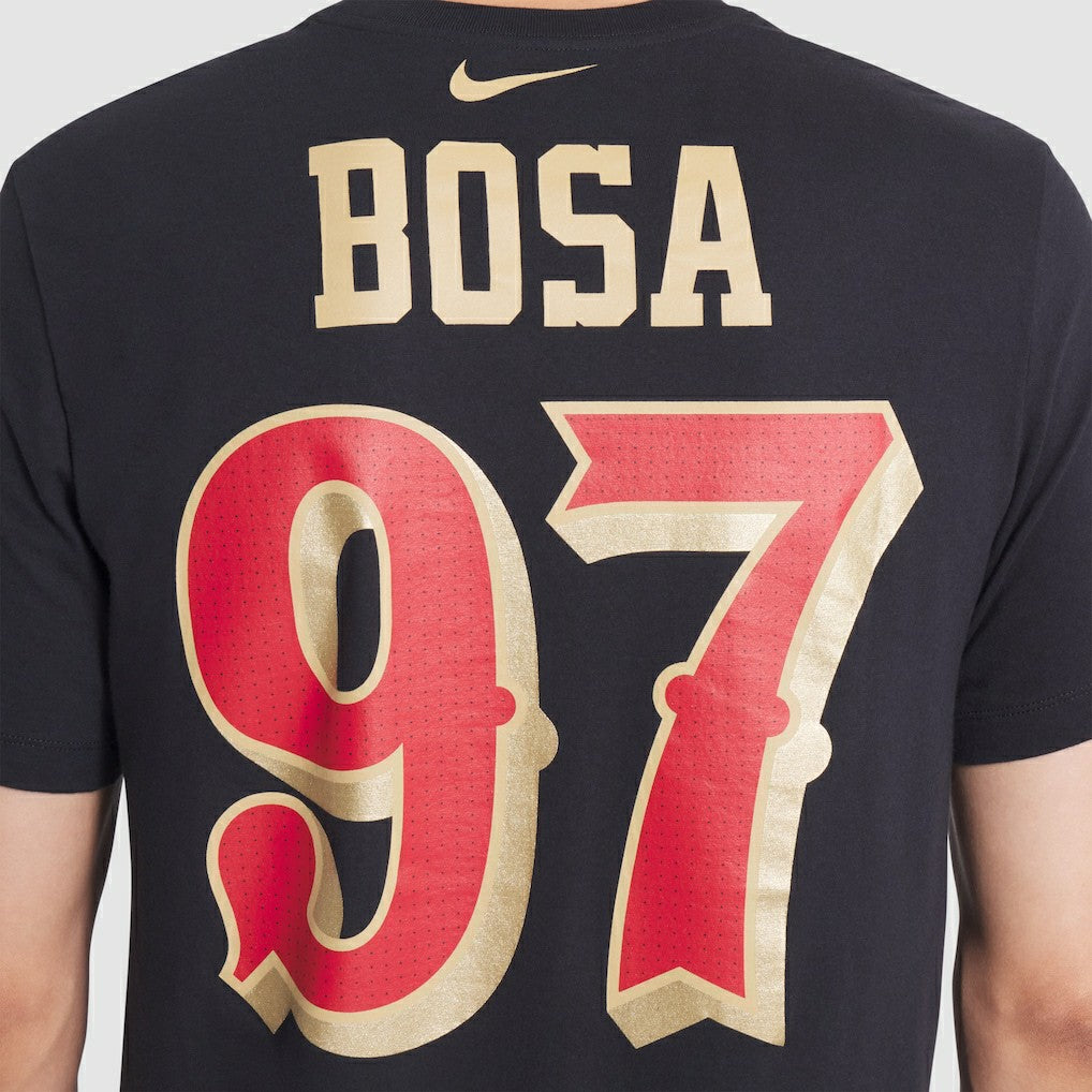 Nick Bosa San Francisco 49ers 2025 Rivalries Collection Player Name & Number T-Shirt Black - Nike