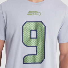 Kenneth Walker III Seattle Seahawks 2025 Rivalries Collection Player Name & Number T-Shirt Wolf Gray - Nike