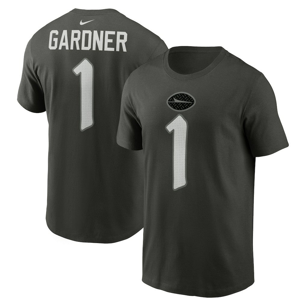 Ahmad Sauce Gardner New York Jets 2025 Rivalries Collection Player Name & Number T-Shirt Gotham Green - Nike
