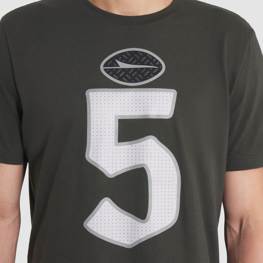 Garrett Wilson New York Jets 2025 Rivalries Collection Player Name & Number T-Shirt Gotham Green - Nike