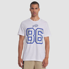 Dalton Kincaid Buffalo Bills 2025 Rivalries Collection Player Name & Number T-Shirt White - Nike