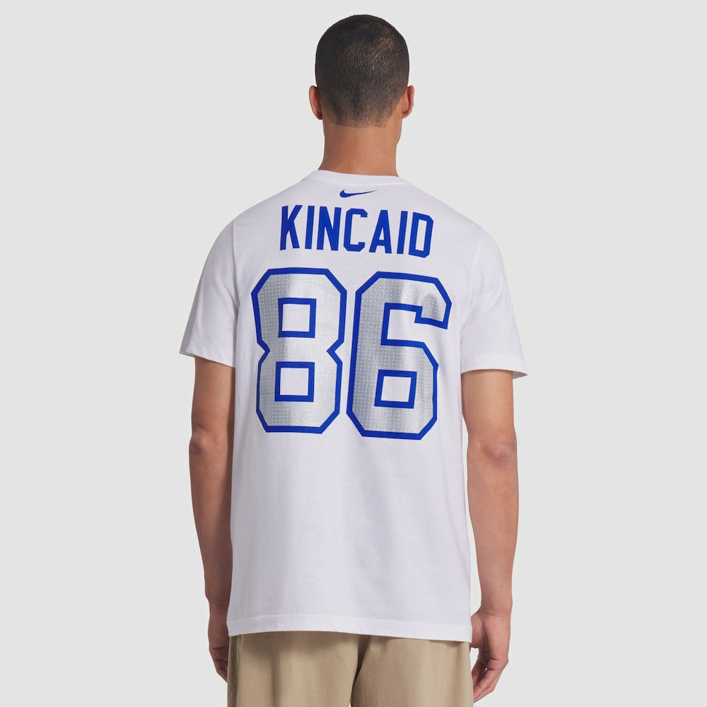 Dalton Kincaid Buffalo Bills 2025 Rivalries Collection Player Name & Number T-Shirt White - Nike
