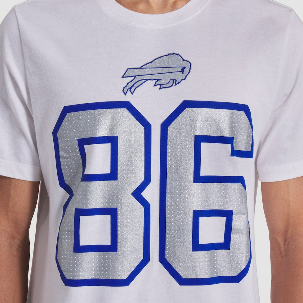 Dalton Kincaid Buffalo Bills 2025 Rivalries Collection Player Name & Number T-Shirt White - Nike