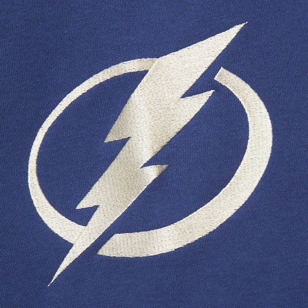 Tampa Bay Lightning - Mitchell & Ness Women's Heritage Lace-Up Pullover Sweatshirt Blue