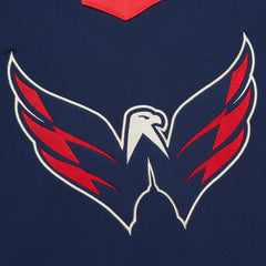 Washington Capitals Heritage Lace-Up Pullover Sweatshirt Navy