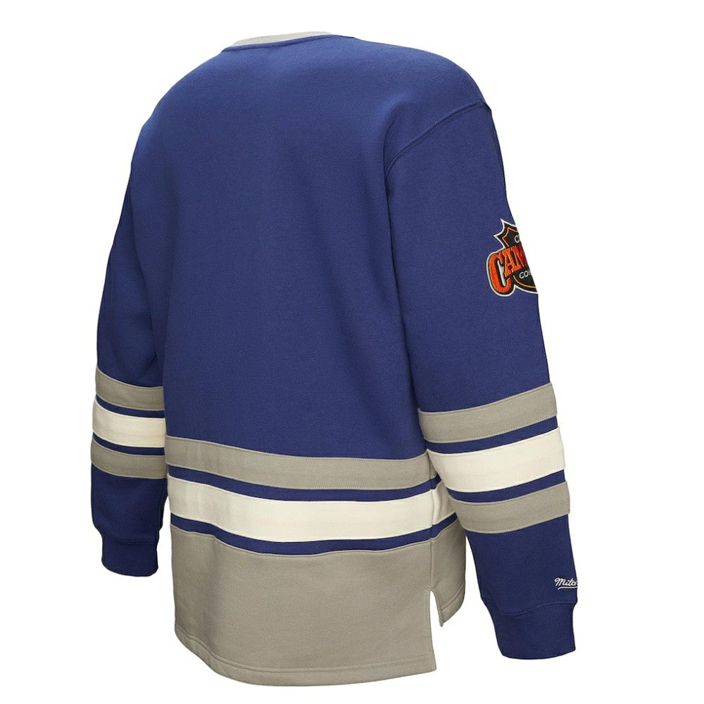 Toronto Maple Leafs - Heritage Lace-Up Pullover Sweatshirt Blue