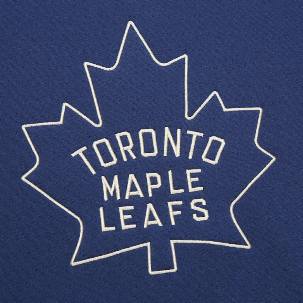 Toronto Maple Leafs - Heritage Lace-Up Pullover Sweatshirt Blue