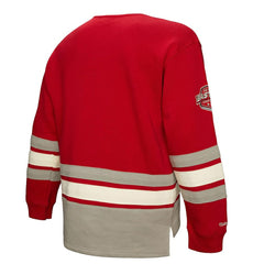 Detroit Red Wings - Heritage Lace-Up Pullover Sweatshirt Red