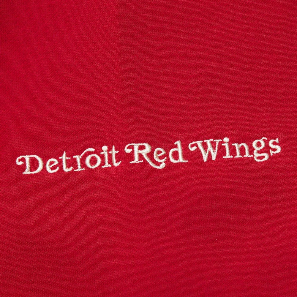 Detroit Red Wings - Heritage Lace-Up Pullover Sweatshirt Red