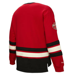 New Jersey Devils - Heritage Lace-Up Pullover Sweatshirt Red