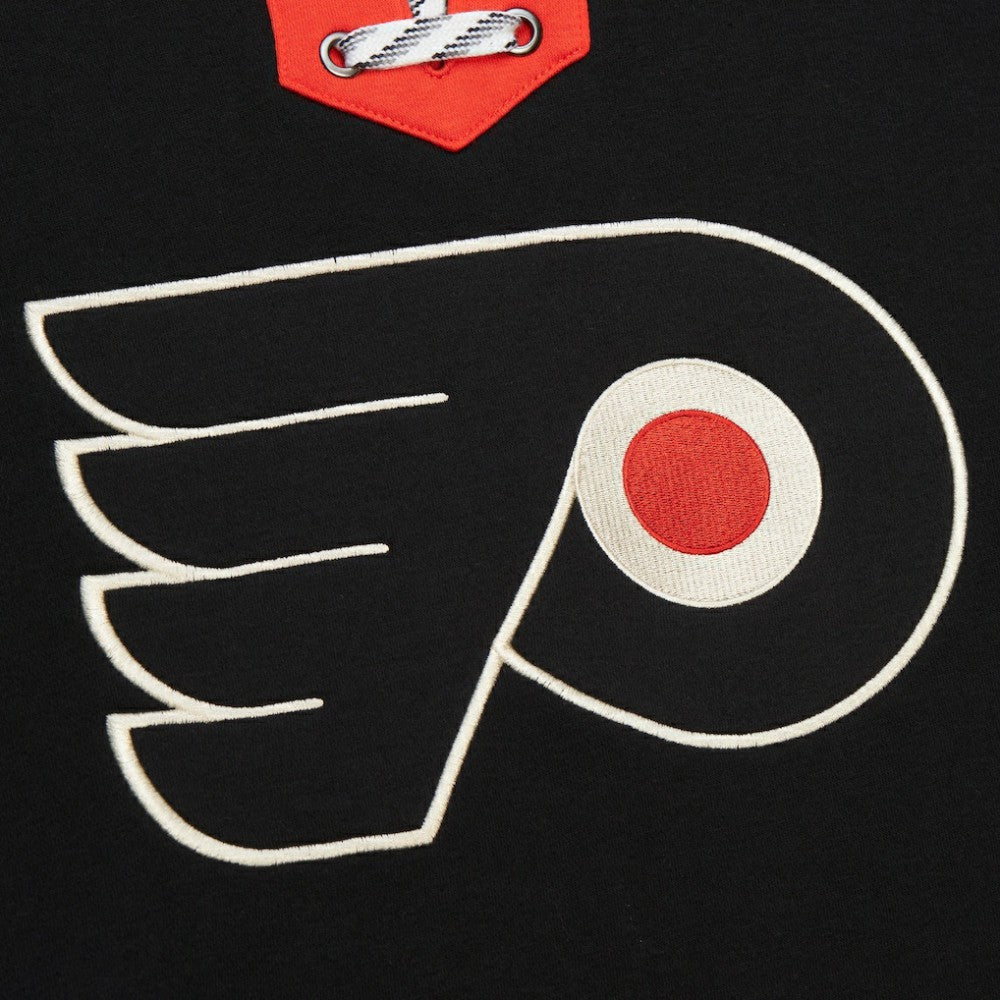 Philadelphia Flyers - Heritage Lace-Up Pullover Sweatshirt Black