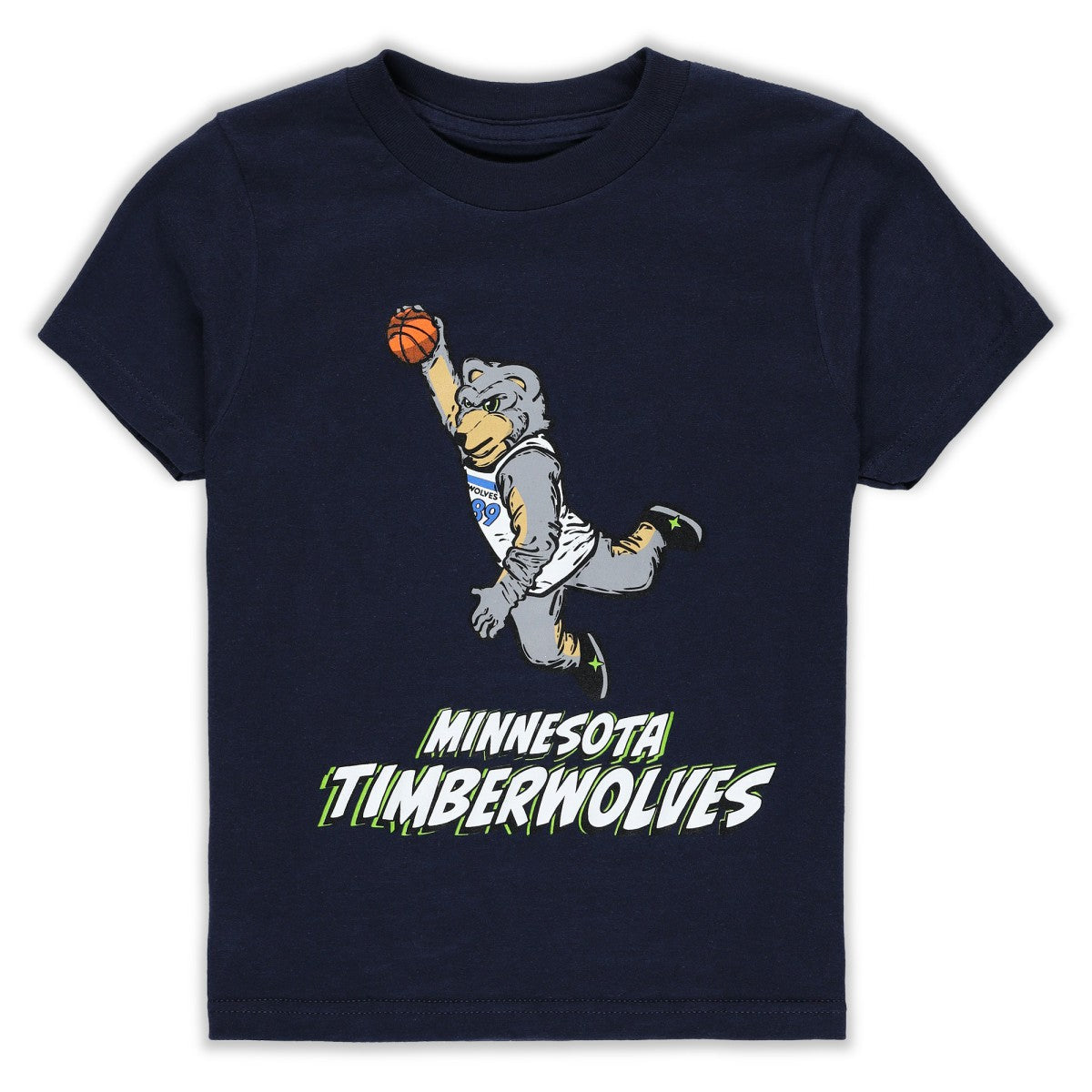 NBA - Minnesota Timberwolves Stadium Essentials Youth Mascot Air T-Shirt - Navy