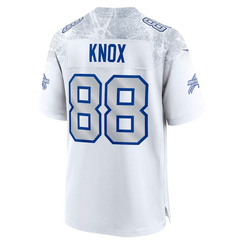 Dawson Knox Buffalo Bills 2025 Rivalries Collection Game Jersey White - Nike