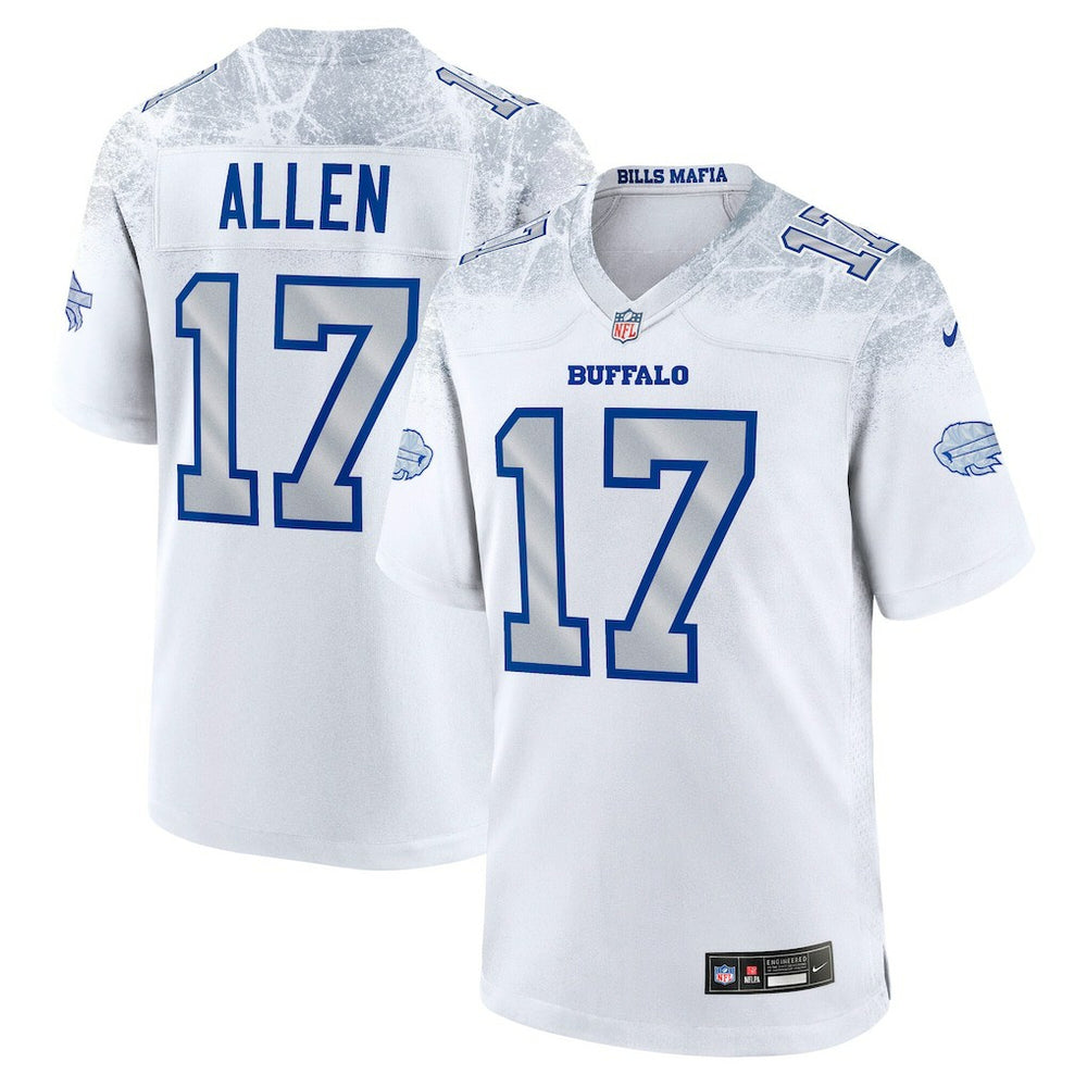 Josh Allen Buffalo Bills 2025 Rivalries Collection Game Jersey White - Nike