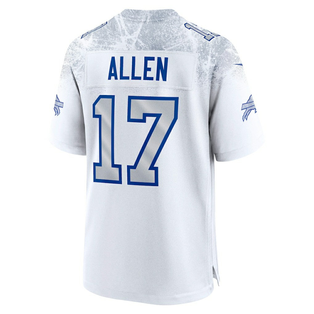 Josh Allen Buffalo Bills 2025 Rivalries Collection Game Jersey - White | NFL Jerseys