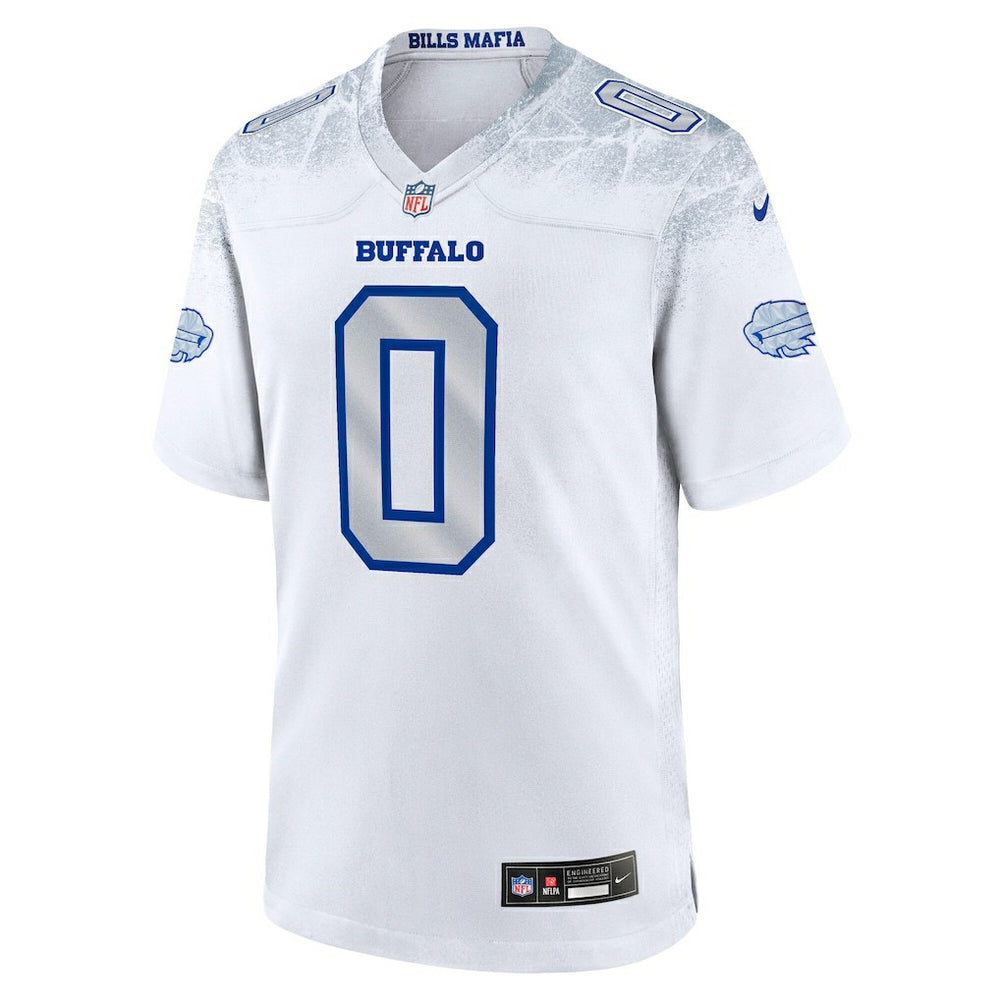 Keon Coleman Buffalo Bills 2025 Rivalries Collection Game Jersey White - Nike
