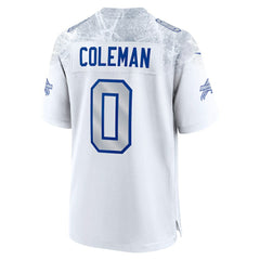 Keon Coleman Buffalo Bills 2025 Rivalries Collection Game Jersey White - Nike