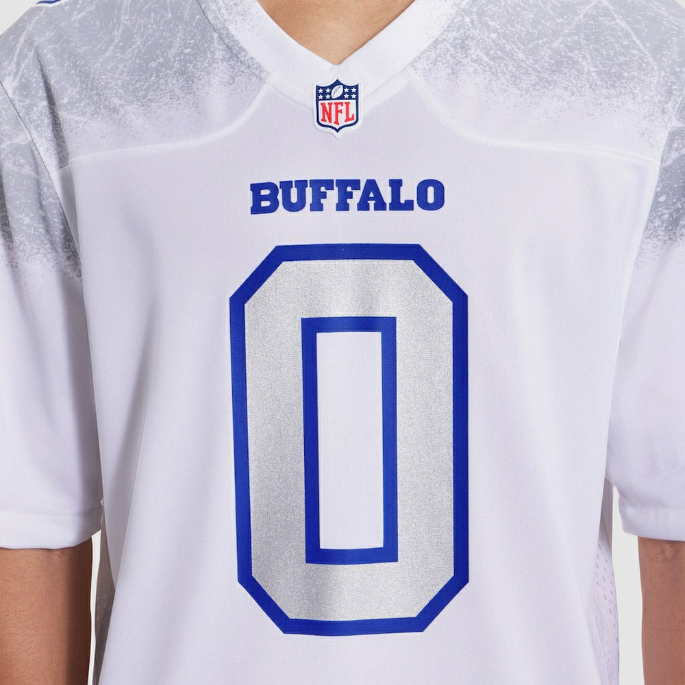 Keon Coleman Buffalo Bills 2025 Rivalries Collection Game Jersey White - Nike
