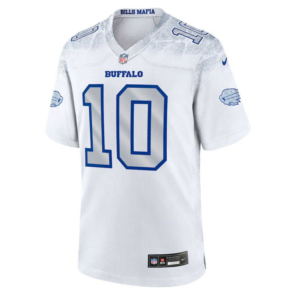 Khalil Shakir Buffalo Bills 2025 Rivalries Collection Game Jersey White - Nike