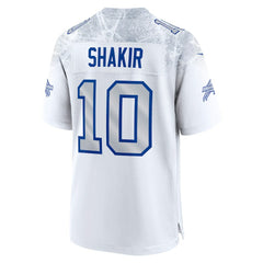 Khalil Shakir Buffalo Bills 2025 Rivalries Collection Game Jersey White - Nike