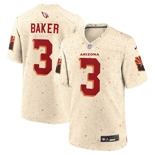 Budda Baker Arizona Cardinals 2025 Rivalries Collection Game Jersey - Natural | NFL Jerseys