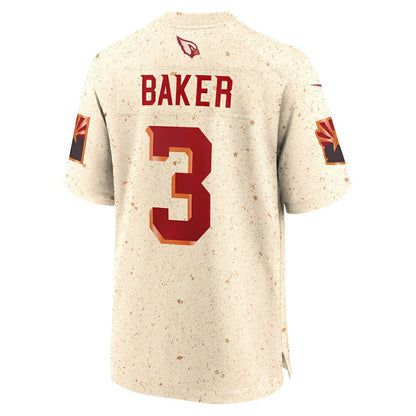 Budda Baker Arizona Cardinals 2025 Rivalries Collection Game Jersey - Natural | NFL Jerseys