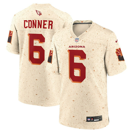 James Conner Arizona Cardinals 2025 Rivalries Collection Game Jersey - Natural | NFL Jerseys