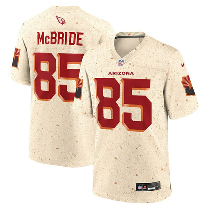 Trey McBride Arizona Cardinals 2025 Rivalries Collection Game Jersey - Natural | NFL Jerseys